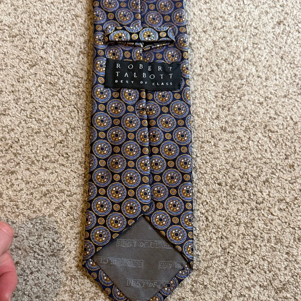 Robert Talbot Elegant Patterned Men's Tie